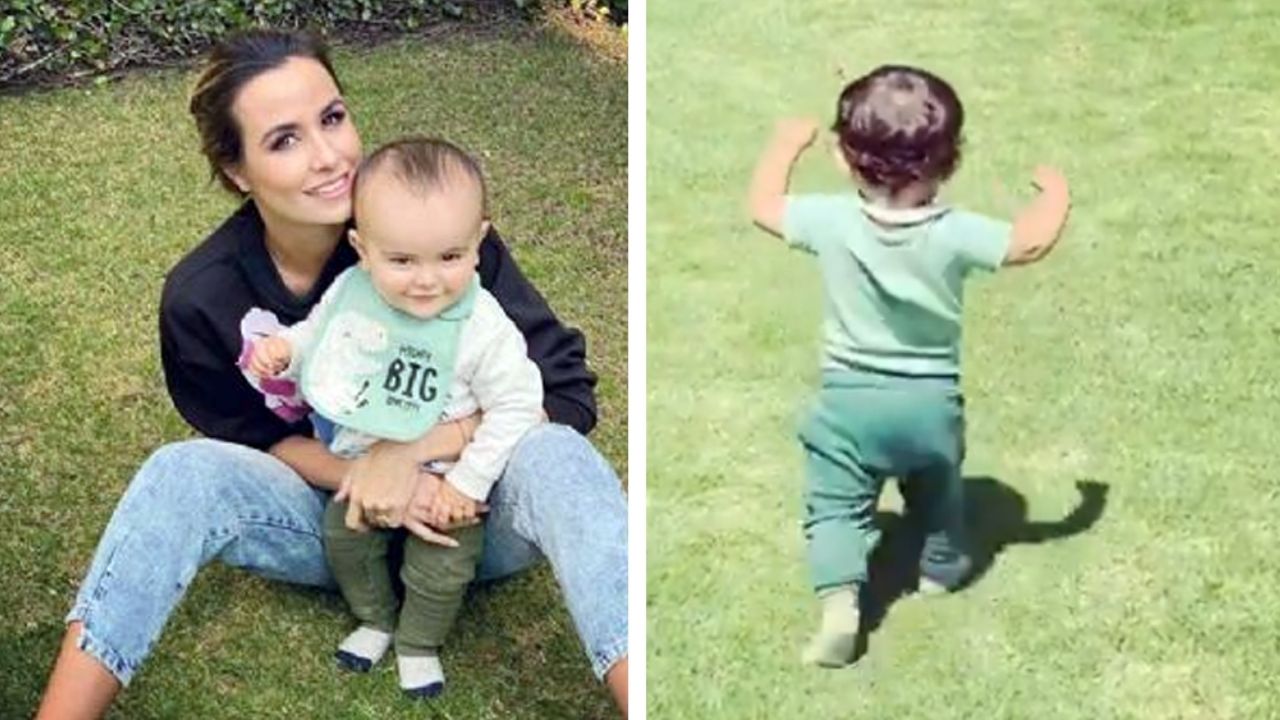 VIDEO: Bebé de Odalys Ramírez da sus primeros pasos y lo presume en Instagram