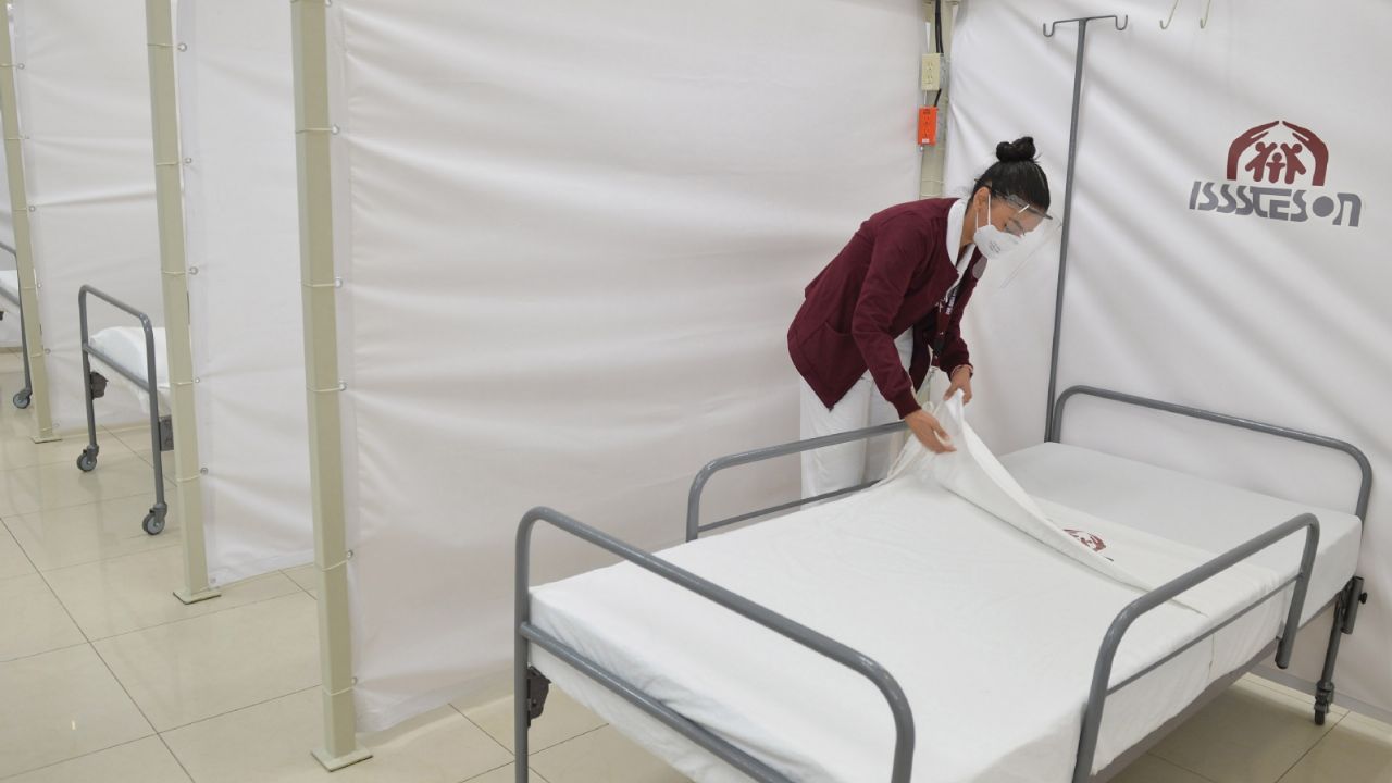 Isssteson ocupa instalaciones del SNTE 54 para atención de pacientes Covid-19