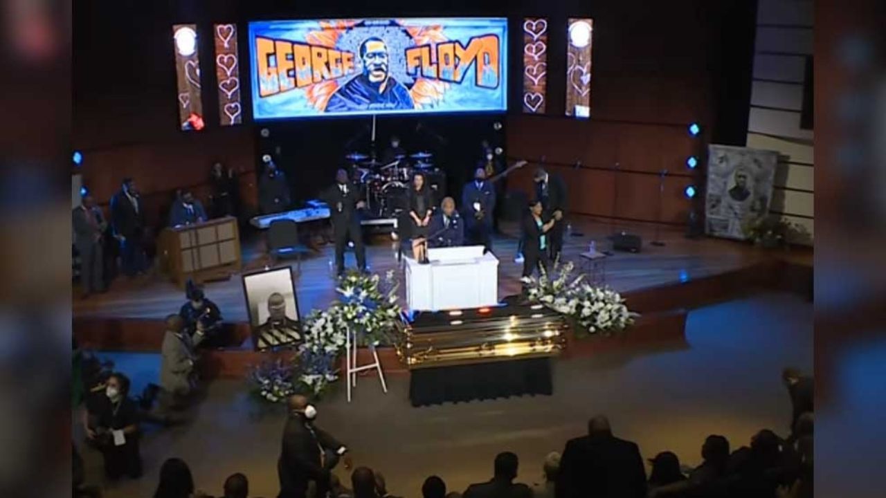Último adiós a George Floyd: Así fue el primer funeral del hombre que intensificó la lucha contra el racismo