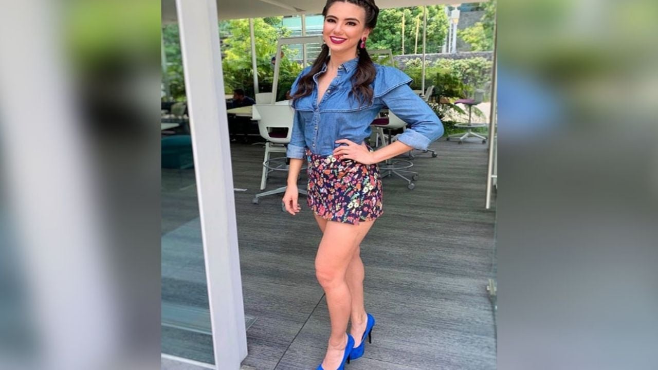 Olga Mafud, conductora de ‘Venga La Alegría’, levanta pasiones en corto vestido