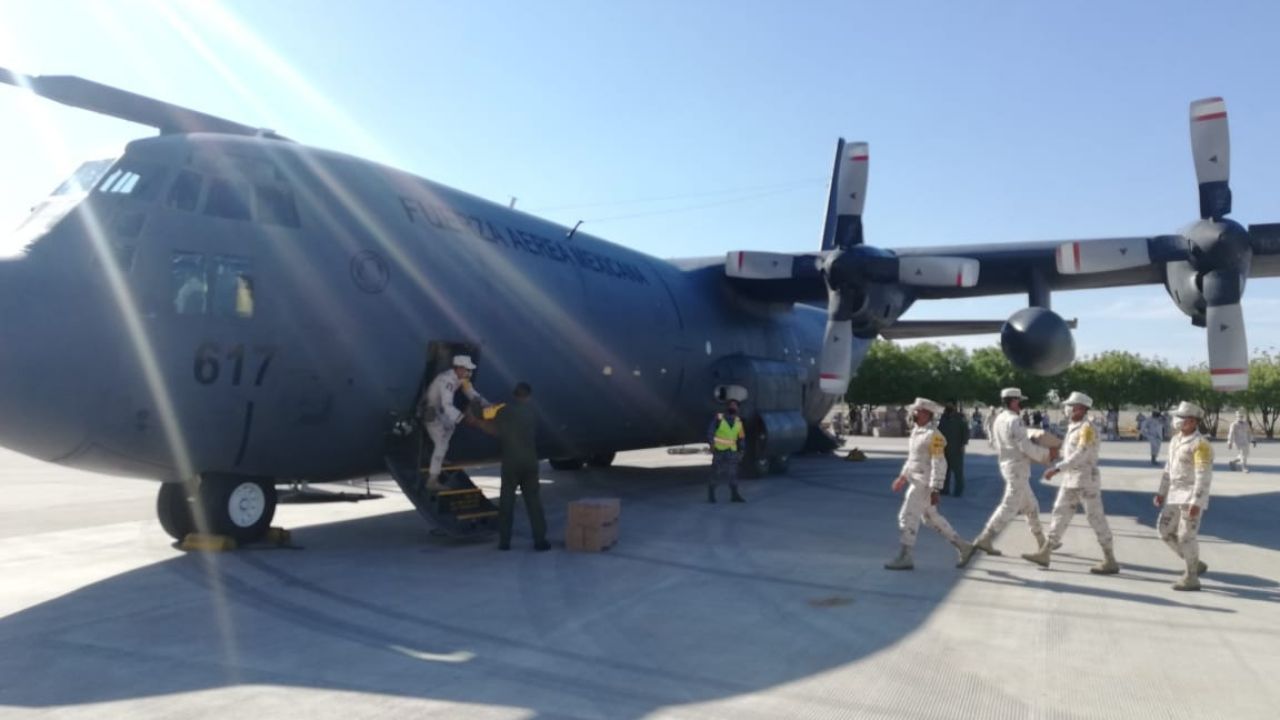 Sedena envía más apoyos a Sonora para atención del Coronavirus