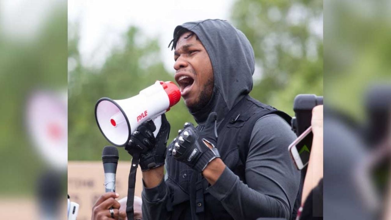 John Boyega protesta con fuerza y sin temor a ‘consecuencias’ en su carrera: “A la mie… eso”