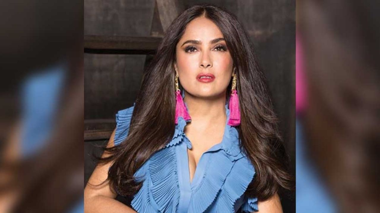 Salma Hayek, llena de tristeza por oficial quemado en protesta por Giovanni