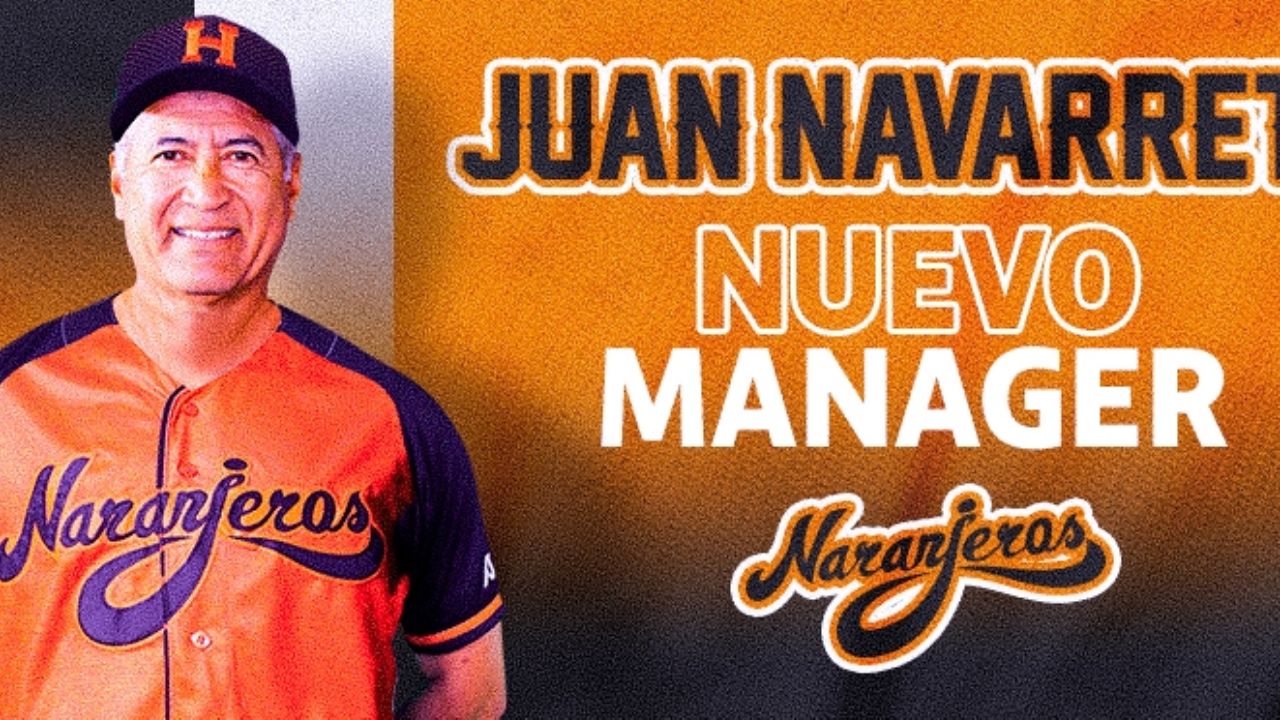 Los Naranjeros anuncian a Juan Navarrete como su nuevo mánager