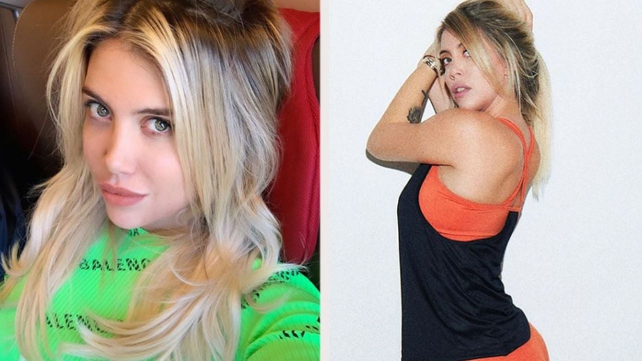 Wanda Nara revoluciona Instagram al modelar con un traje de baño rojo