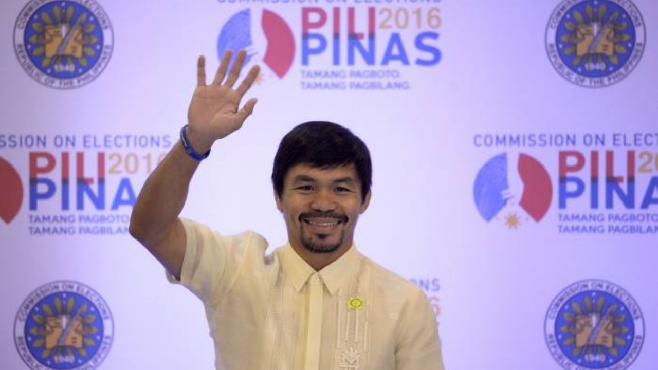 Manny Pacquiao buscaría ser presidente de Filipinas para el 2022