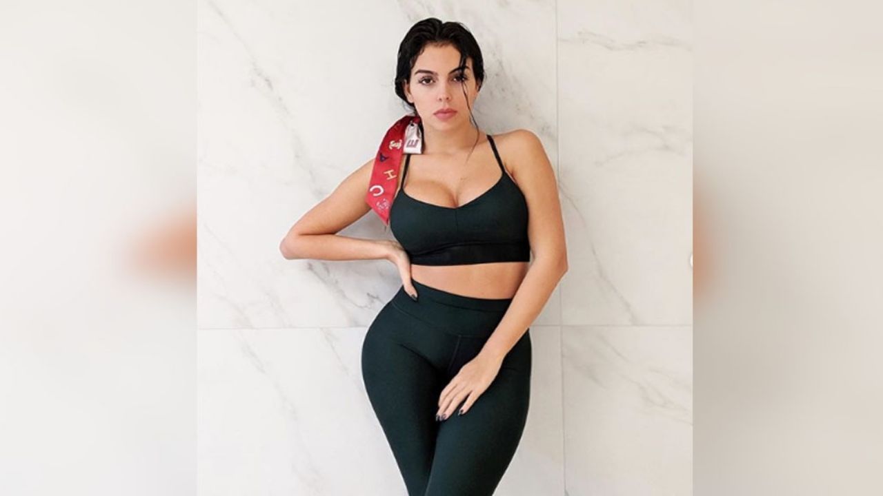 Georgina, pareja de Cristiano Ronaldo, sube la temperatura en apretado vestido