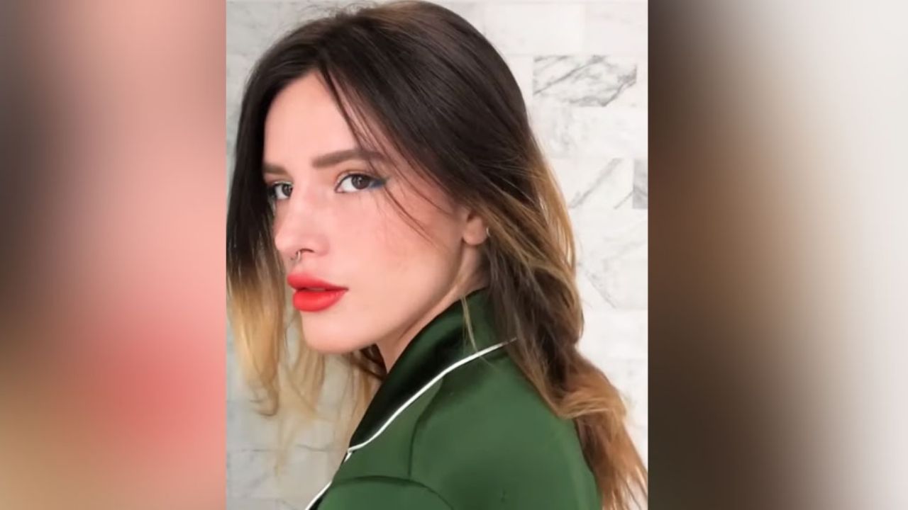 “¿’Gokú’, eres tu?”: Bella Thorne es criticada por su colorido atuendo