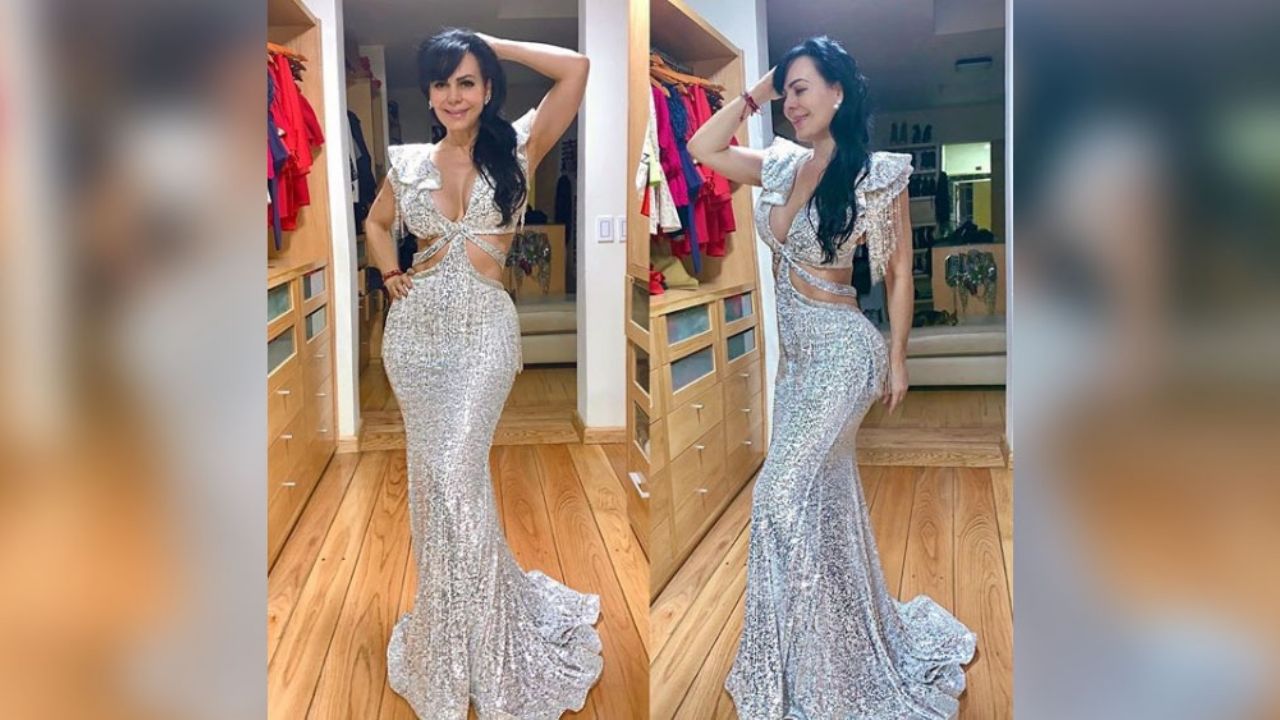 Maribel Guardia en elegante vestido alborota las pasiones de sus seguidores