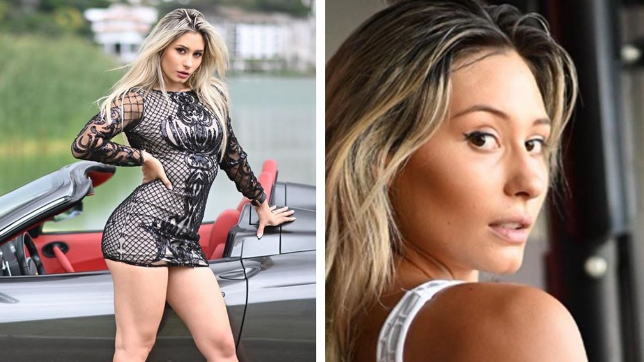 ¡De infarto! Issa Vegas se quita la ropa para modelar junto a auto deportivo