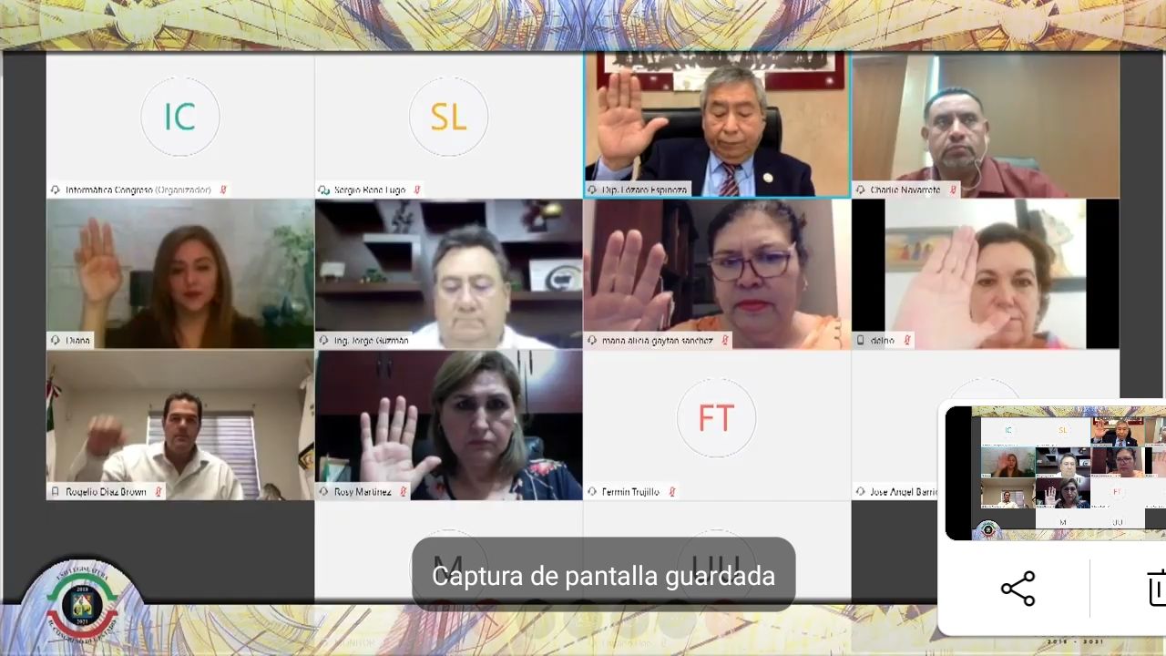 Titular de Sagarhpa comparece ante Comisión Especial del Covid en Sonora