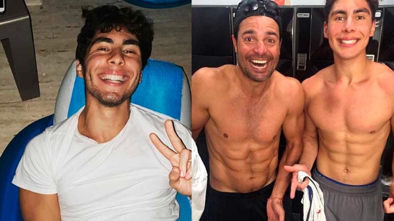 Hijo de Chayanne sube la temperatura en Instagram al presumir abdomen de acero