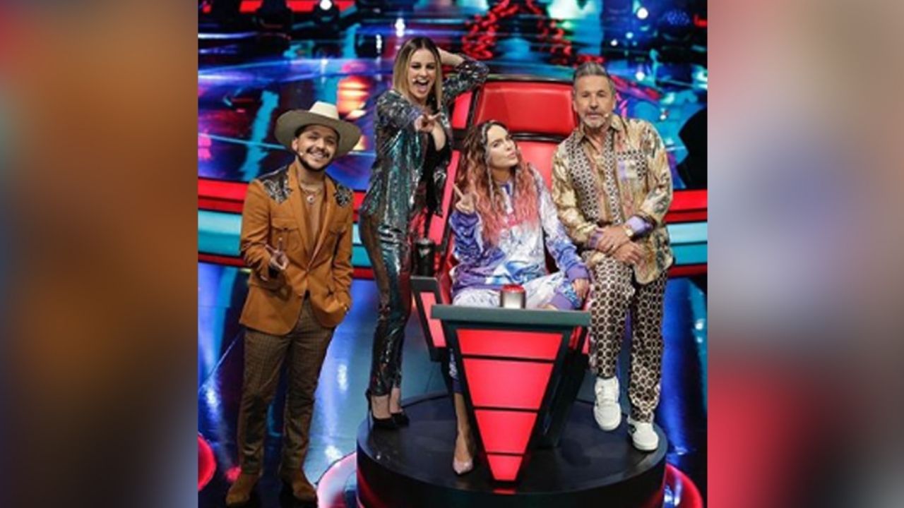 Belinda enciende el escenario de ‘La Voz’ al cantarle a Ricardo Montaner