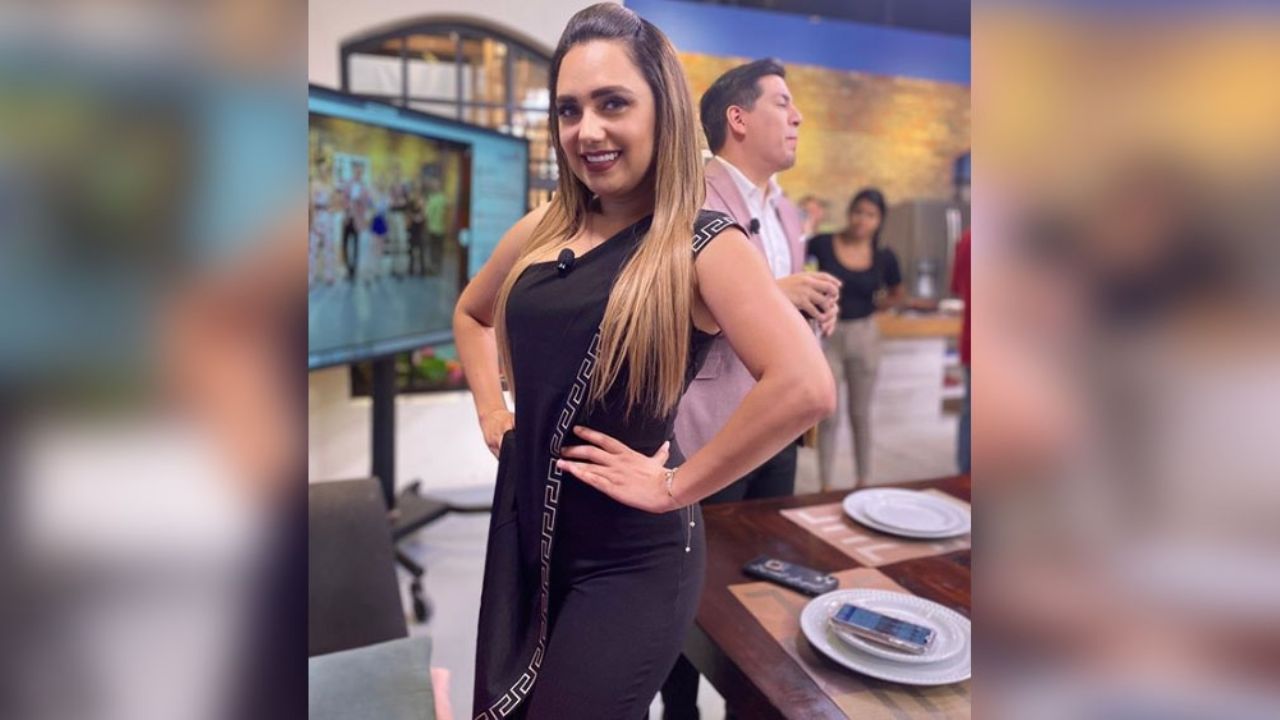 Tania Gómez, conductora de ‘Cada Mañana’, alborota la audiencia en “rico vestido”