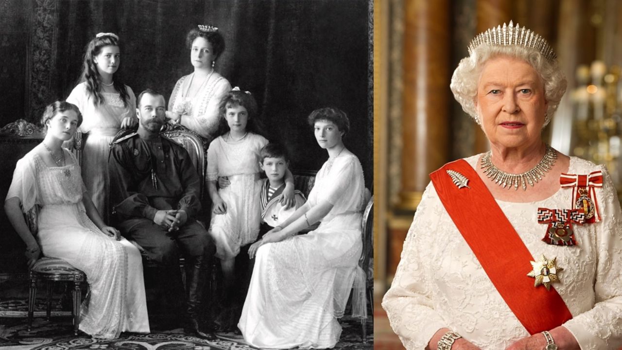 El perturbador detalle que une a la familia Romanov con la Reina Isabel II