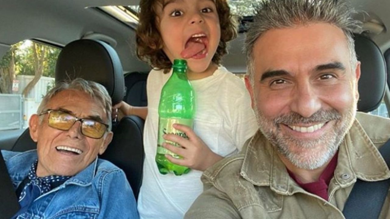 Conmovedor: Héctor Suárez y cómo se “aparece” para cuidar a sus nietos