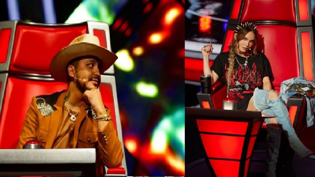 Belinda pone nervioso a Christian Nodal al darle masaje durante audición de ‘La Voz Azteca’