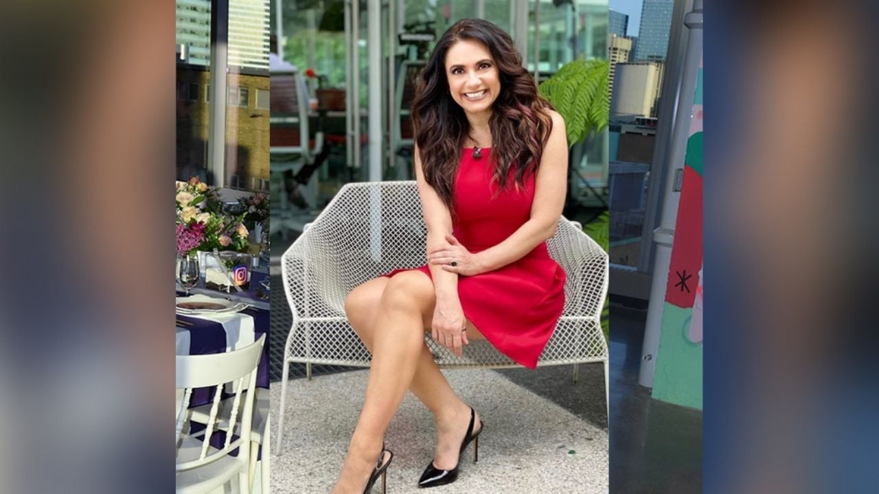 A sus 52 años, Penélope Menchaca posa en arriesgado vestido y estremece las redes