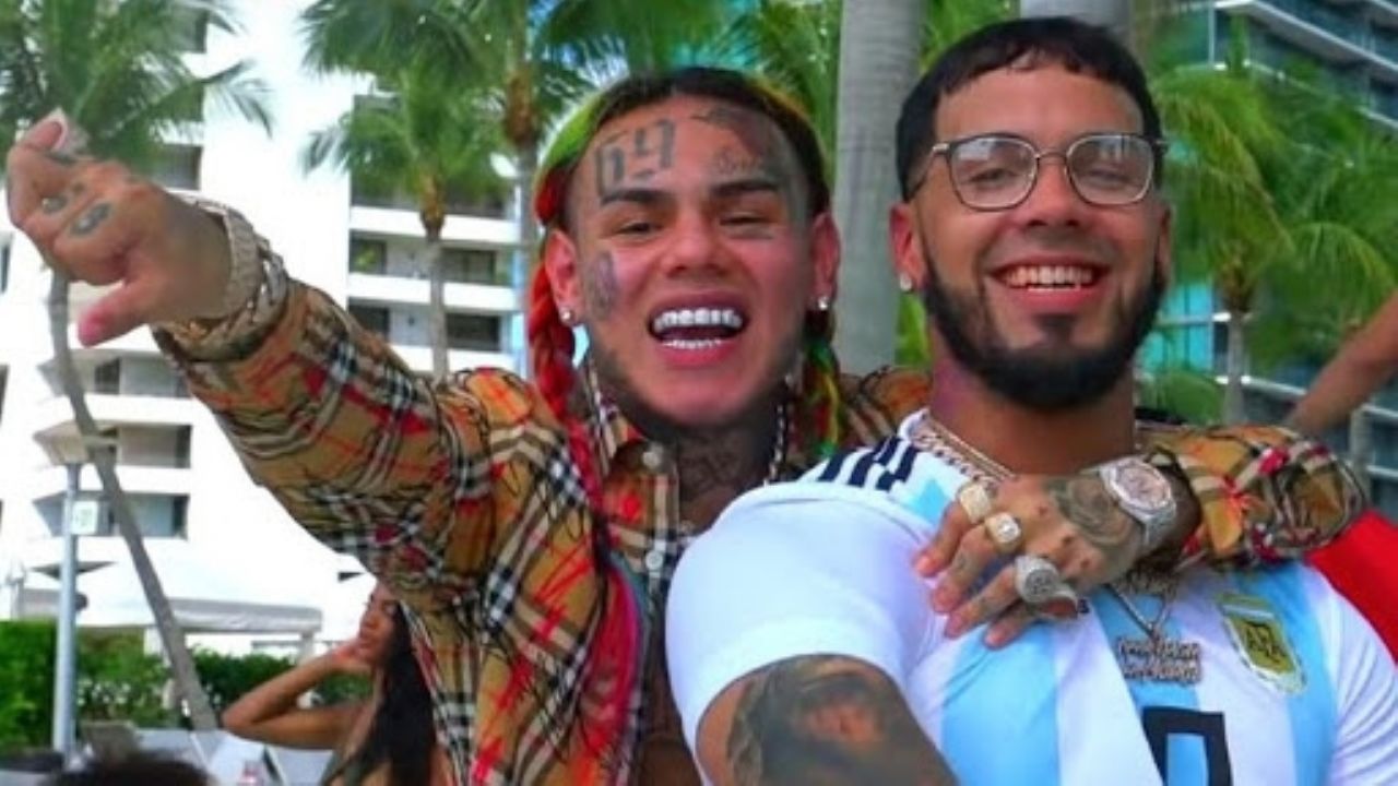 Los polémicos Anuel y Tekashi prepararían un tema juntos: “Somos los más duros”