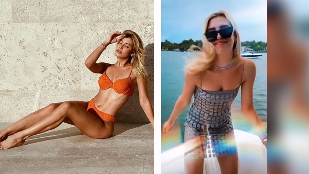 ¡Al estilo Luis Miguel! Michelle Salas celebra sus 31 años con fiesta en yate