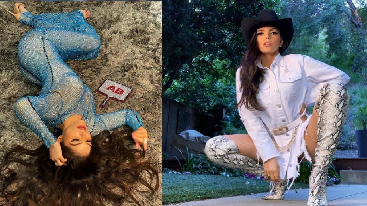 Al estilo de Thalía, Ana Bárbara sube extraño video de colores: “Pedazos de mi vida”