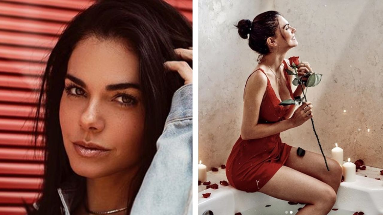 Livia Brito prende fuego a Instagram con coquetas fotos en lencería de encaje