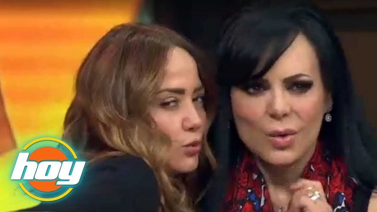 Maribel Guardia y Andrea Legarreta derrochan sensualidad al aparecer juntas en ‘Hoy’