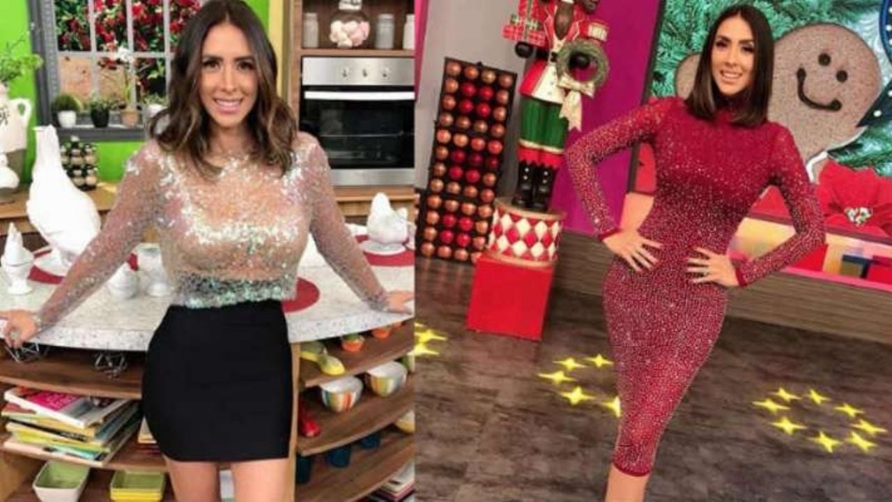 Cynthia Urías ‘calienta’ ‘Cuentamelo Ya!’ al lucir sus curvas en apretadito ‘outfit’