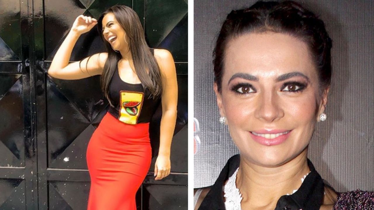 ¡Mujerón! Cecilia Galliano presume cuerpazo con ‘encarnados’ leggings negros