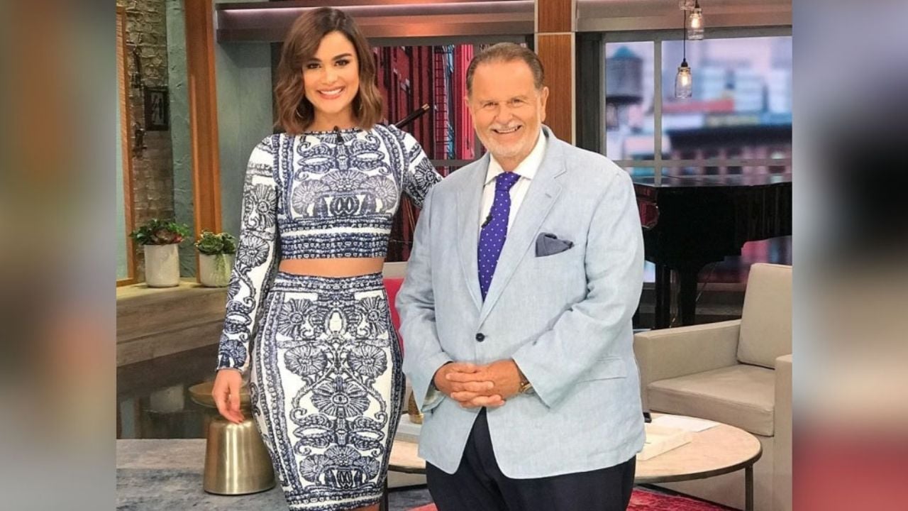 Conductores de ‘El Gordo y La Flaca’, hacen ver su rivalidad al pelearse por la audiencia