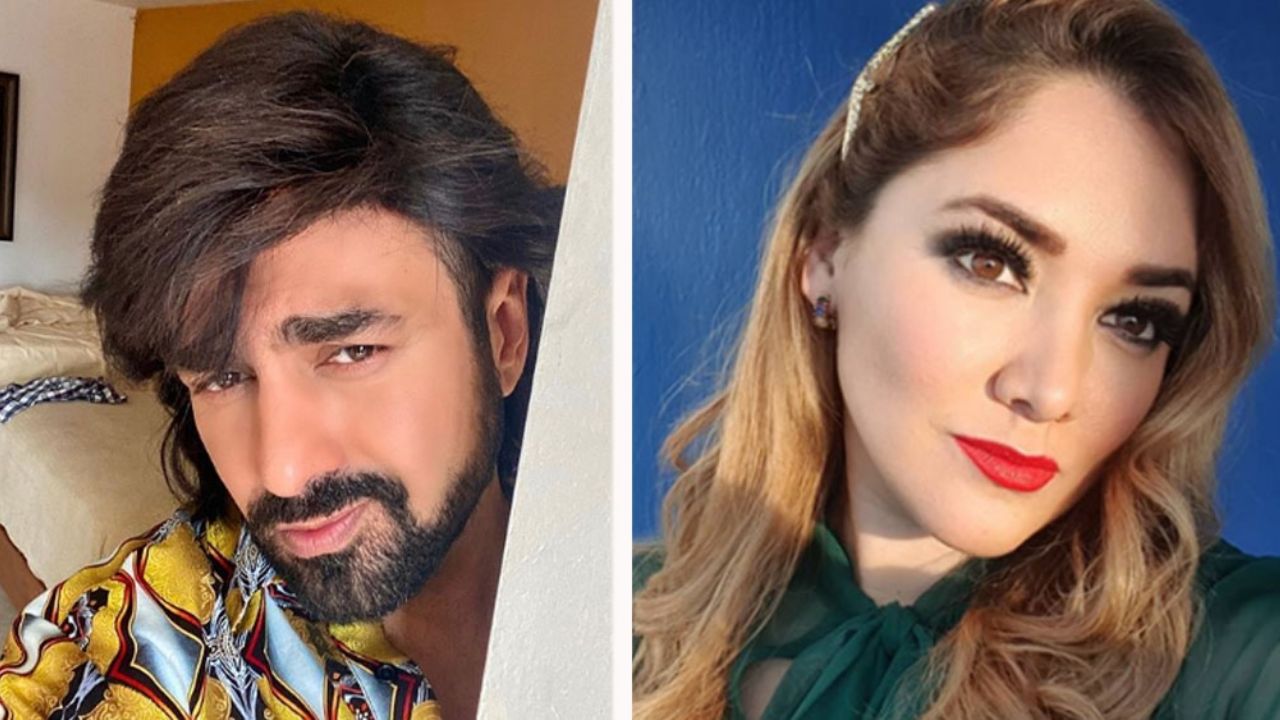 Albertano muestra cómo se mira de mujer y lo comparan con Sherlyn