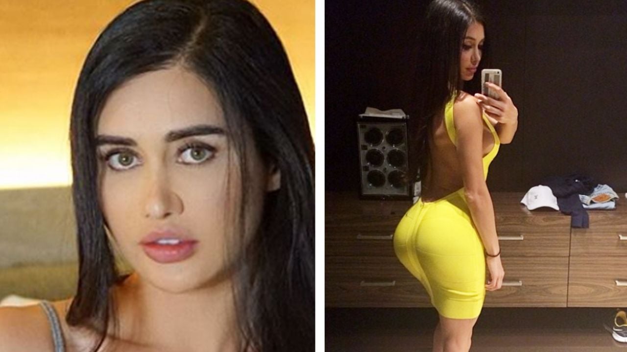 VIDEO: Joselyn Cano no deja nada a la imaginación con colorido vestido traslúcido