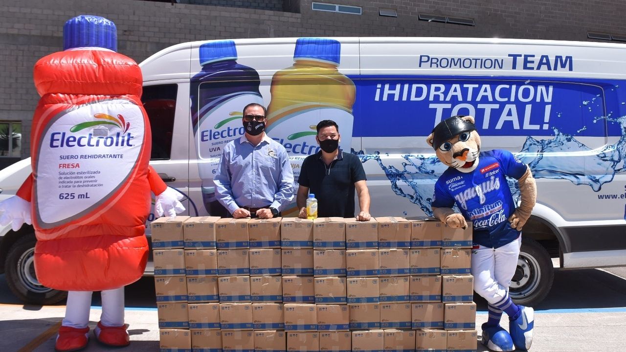 Los Yaquis de Obregón continúan con su labor social en Cajeme