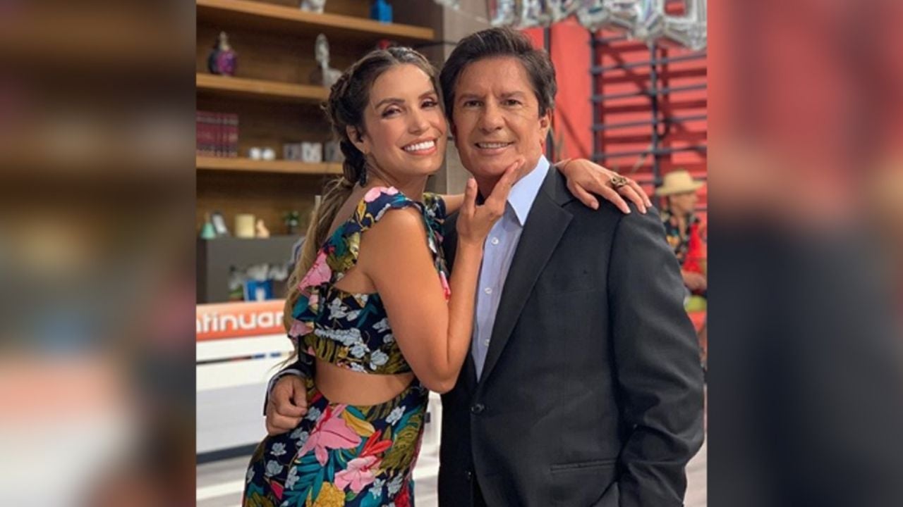 “Más operado que tú”: Andrea Escalona presenta a su papá en ‘Hoy’ y los destrozan