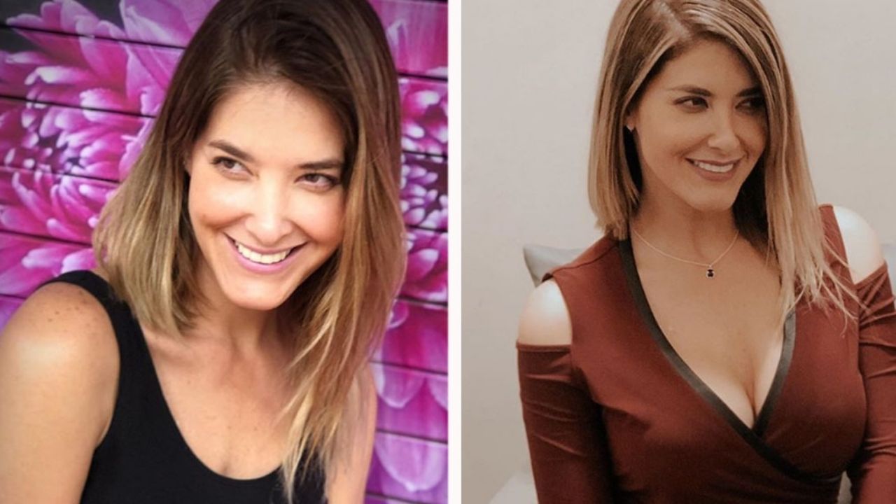 Tania Riquenes, exconductora de ‘Se Vale’, cautiva con su traje de baño