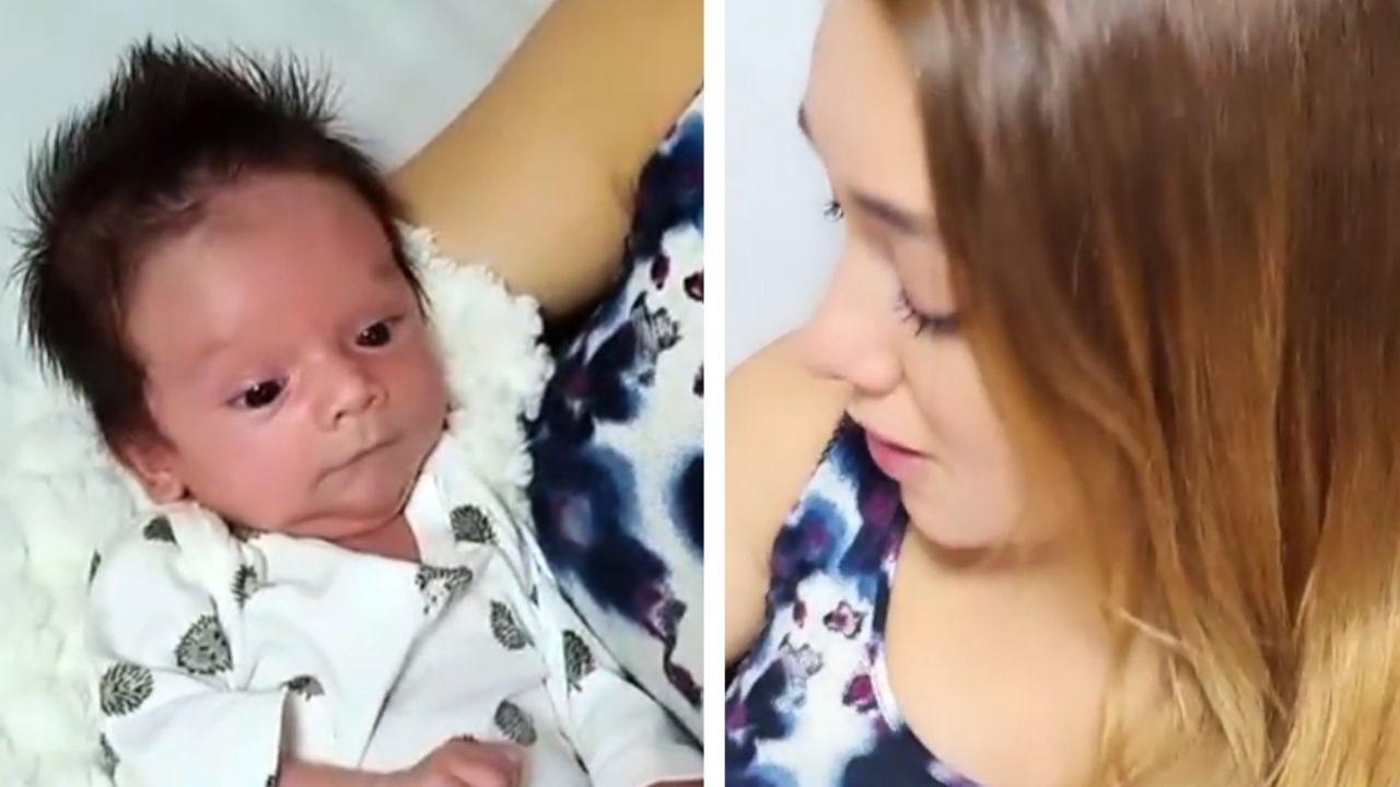 VIDEO: Sherlyn le canta a su bebé André para celebrar el Día del Padre