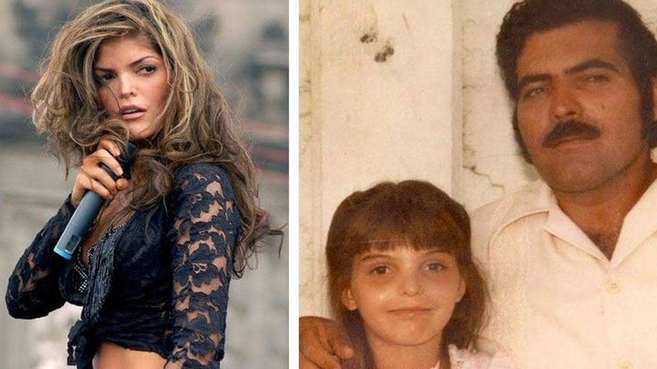 Ana Bárbara conmueve con tierna fotografía de su infancia al lado de su padre