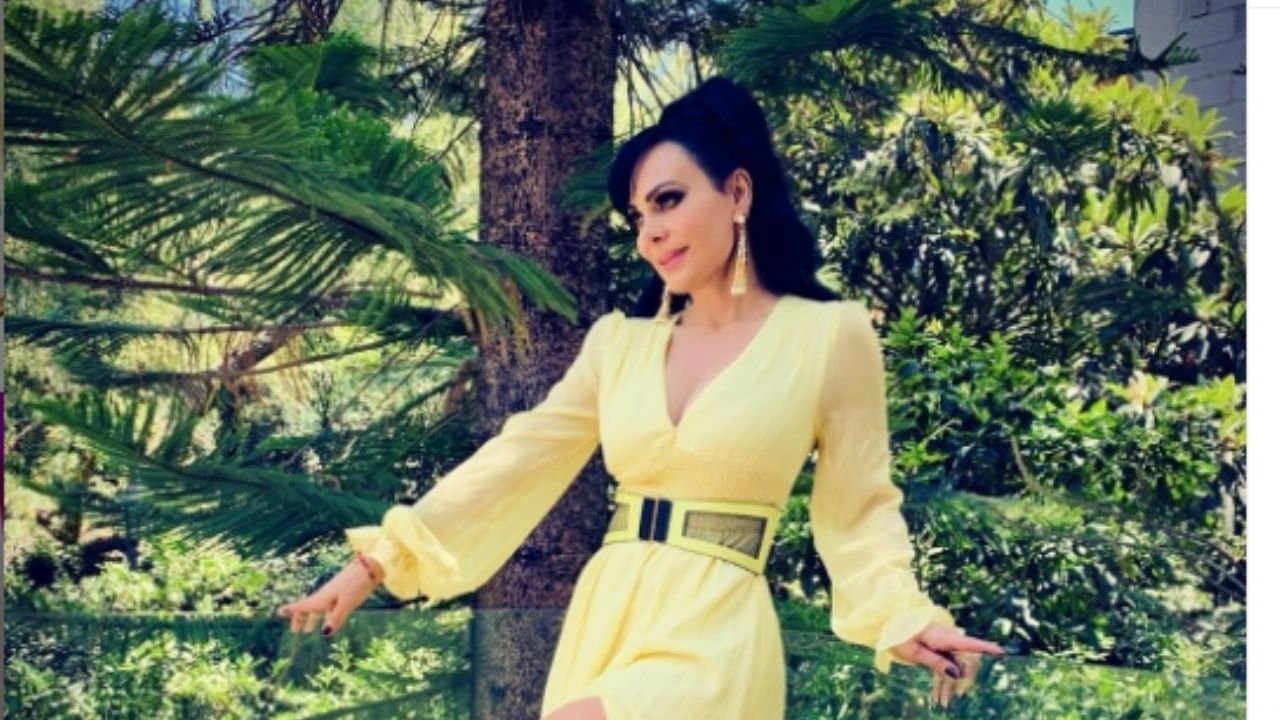 Maribel Guardia ‘calienta’ todo Televisa al lucir su cuerpo en apretados leggings y diminuto top