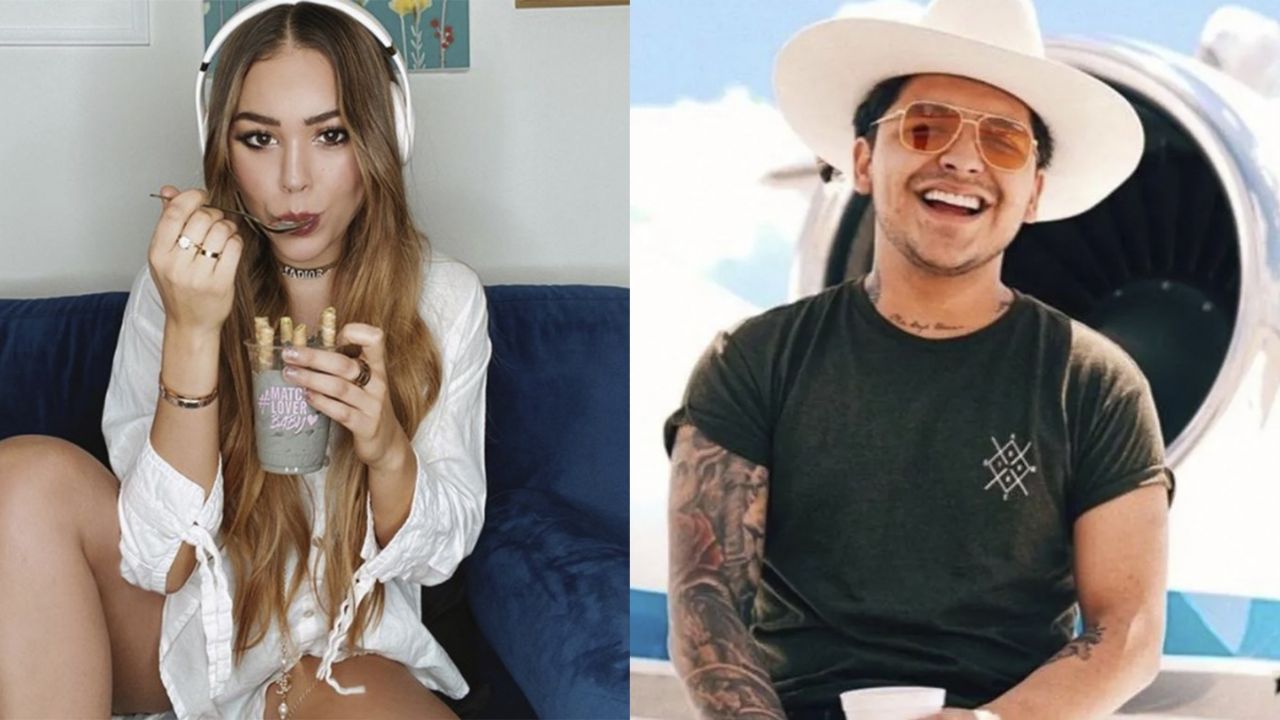 Piden que Danna Paola le dé una oportunidad a Christian Nodal como novio: “Tienen química”