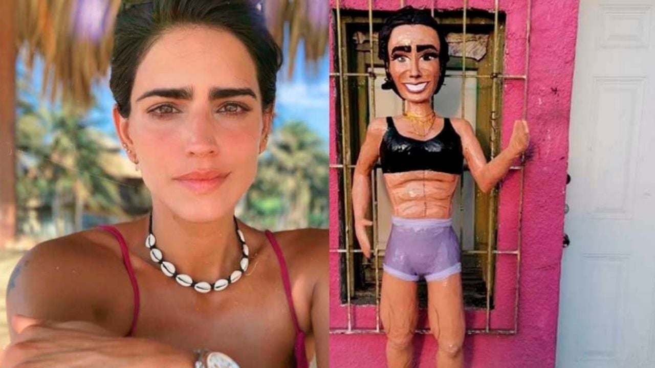 Bárbara de Regil ya tiene piñata y usuarios lanzan despiadadas burlas: “Está más fit que la real”