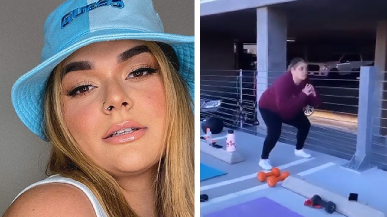 Nuevo estilo de vida: Jenicka, hija de jenni Rivera, se ejercita para bajar de peso