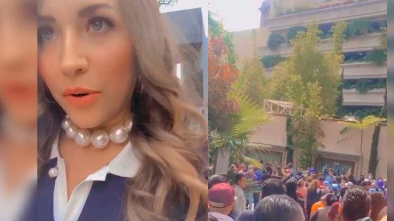“¿No es suficiente el Covid-19?”: Actriz de Televisa graba evacuación tras fuerte sismo