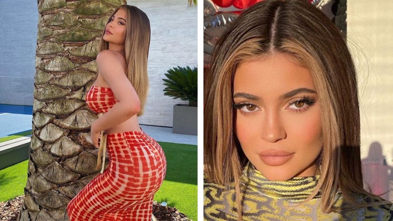 Kylie Jenner aprovecha el encierro para mostrarse con atrevida lencería negra
