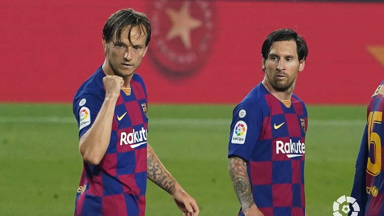 Rakitic salva al Barcelona y evita el drama ante el Athletic de Bilbao