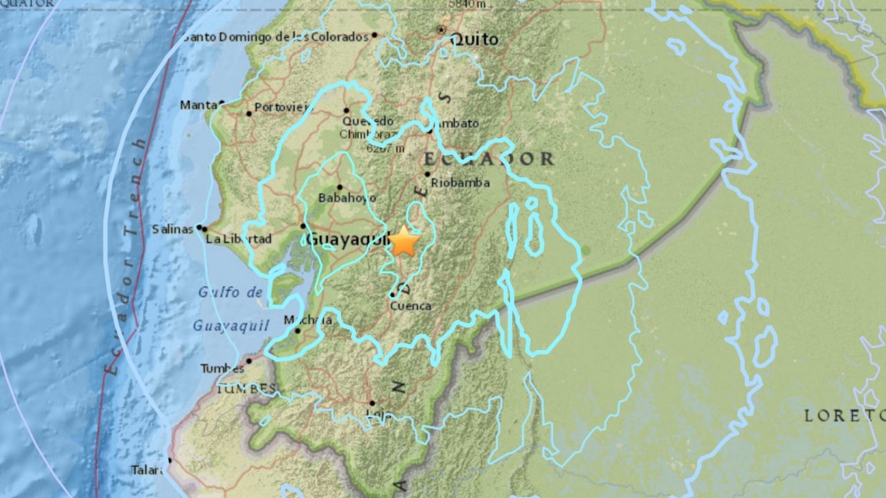 Sismo con magnitud de 4.7 grados sacude al noreste de Ecuador