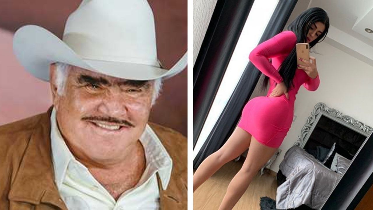 Vicente Fernández quiere a su flamante nuera como modelo en su próximo videoclip