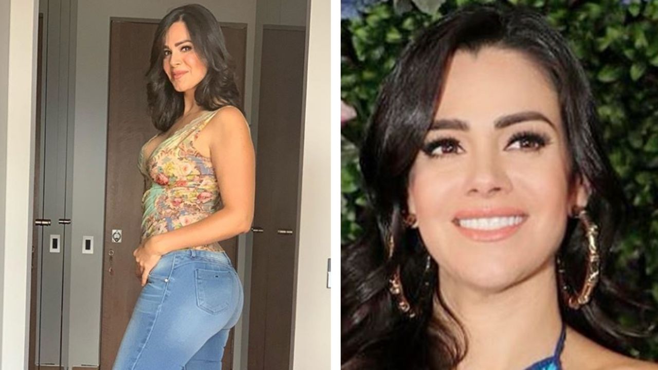 VIDEO: Luz Elena González casi enseña de más al modelar atuendo sin sostén