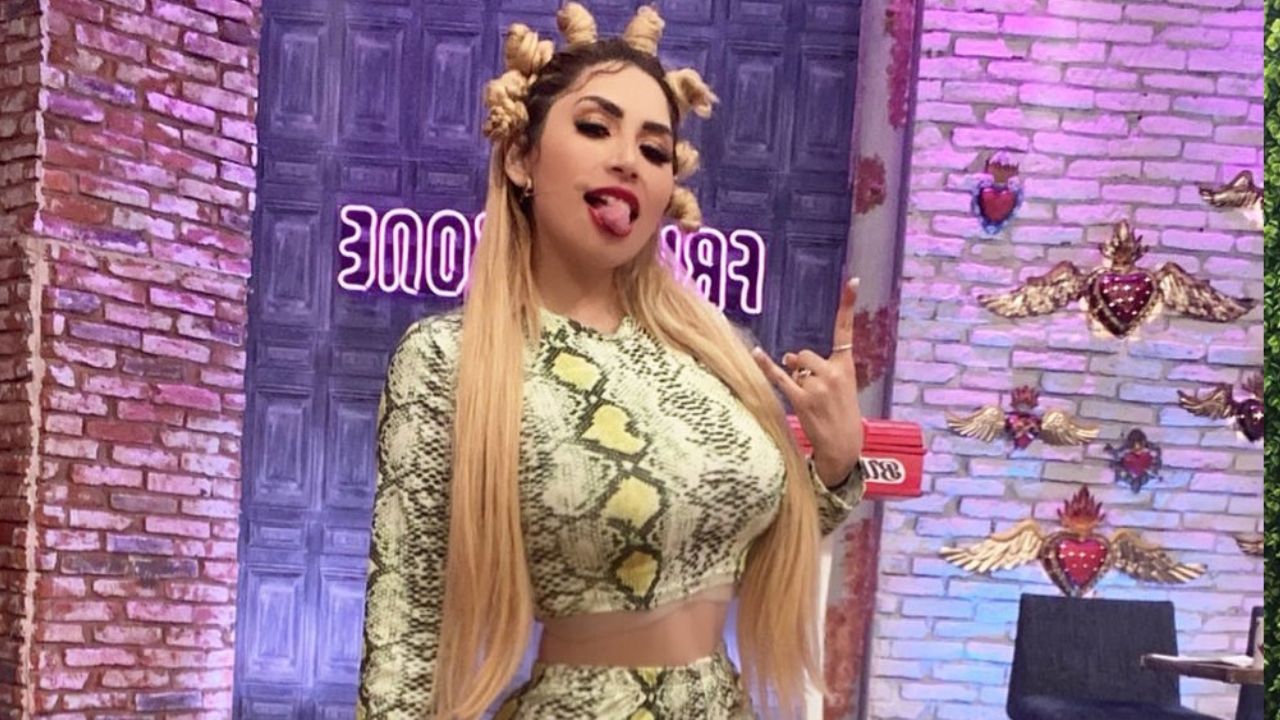 En alucinante vestido, ‘La Bebeshita’ sorprende en TikTok con sus movimientos