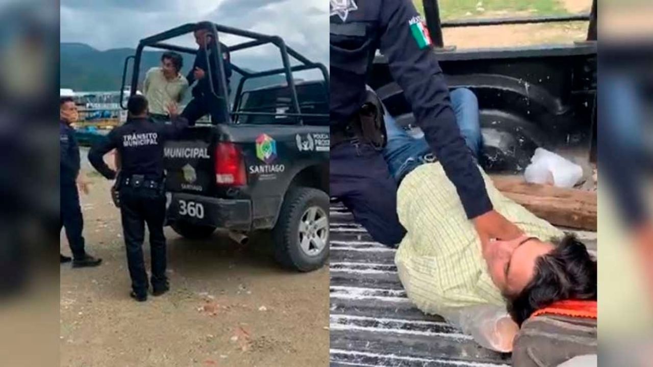 ‘Pato’ Zambrano es detenido y transmiten en vivo el arresto; acusa brutalidad policial