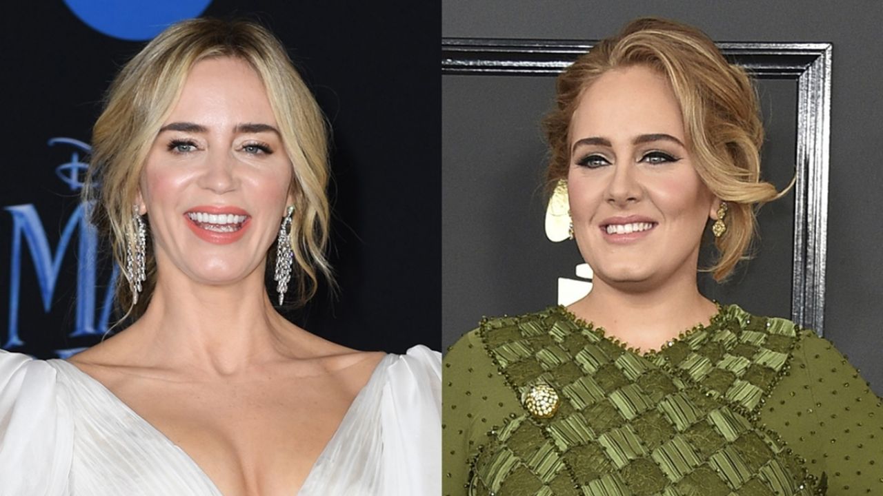 ¡Wow! Confunden a Adele con Emily Blunt luego de su drástico cambio de imagen